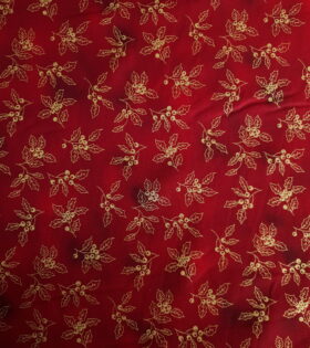 100% Printed Cotton - Christmas - Red