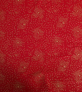 100% Printed Cotton - Christmas - Red