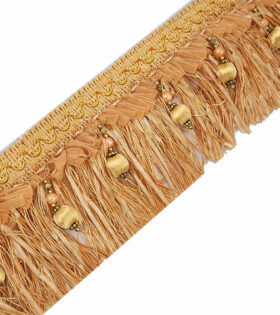 Braided Fringe - Gold (BF711)