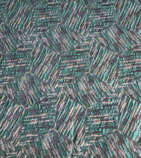 Lisa Brocade - Bottle Green