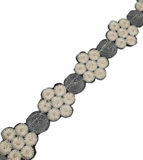 Iron On Braid - Cream (DES 4)