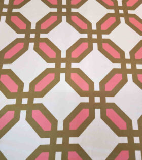 Lerato silk Satin - Abstract - Ivory