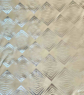 Plain Foil Duchess Satin - Beige