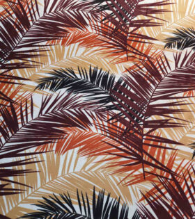 Printed Mini-Matt - Leaves - Rust