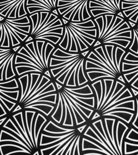Printed Mini-Matt - Abstract - Black