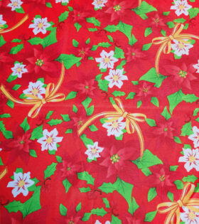 Printed Mini-Matt - Christmas - Red