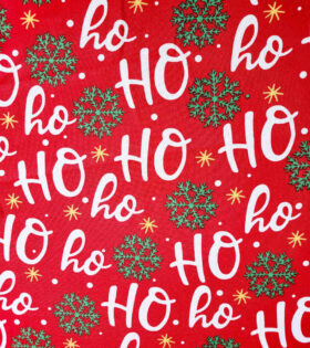 Printed Mini-Matt - Christmas - Red
