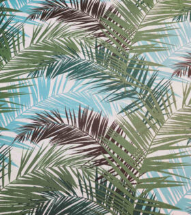Printed Mini-Matt - Leaves - Mint