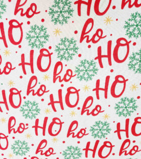 Printed Mini-Matt - Christmas - Ivory
