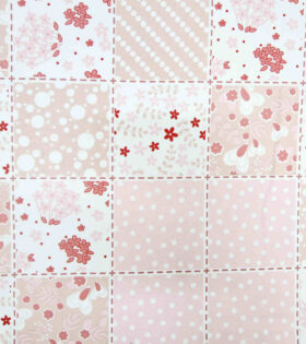 Printed Mini-Matt - Floral - Baby Pink