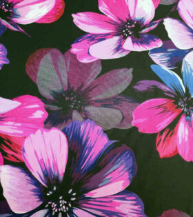 Printed Mini-Matt - Floral - Magenta