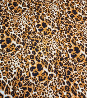 Rayon Challis - Natural - Tan