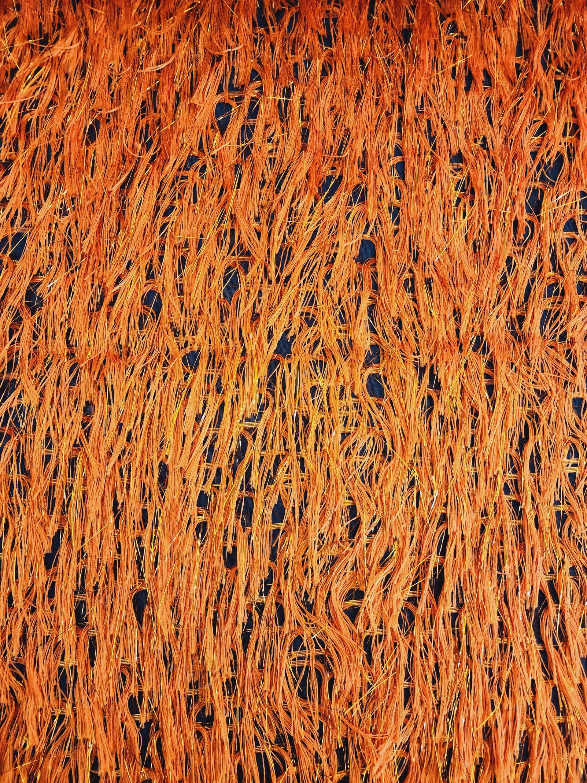 BROCADE FEATHER BURNOUT ORANGE R276.00 A5528022001