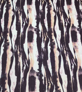 Digital Printed Duchess Satin - Abstract