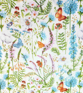 Printed Mini-Matt - Floral - Aqua