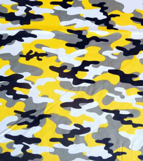 Printed Mini-Matt - Camouflage - Yellow