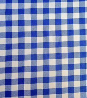 Printed Mini-Matt - Blocks - Royal Blue