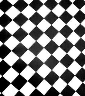 Printed Mini-Matt - Diamonds - Black