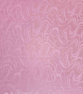 Jacquard Satin - Waves - Lilac