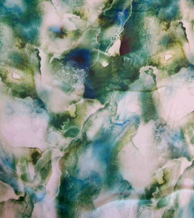 Printed Organdy Satin