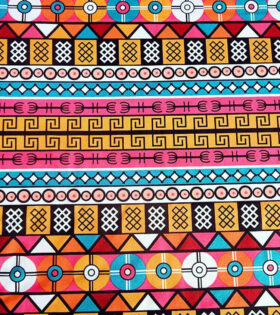 Printed Mini-Matt - Abstract - Cerise Pink
