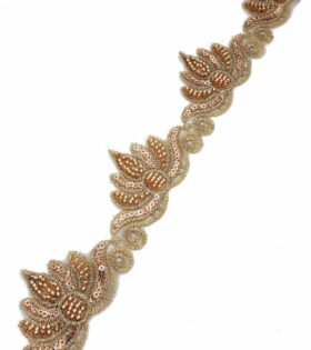 Beaded Trimming BT129 - Beige