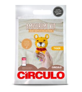 All-In-One Amigurumi Knitting Kit - Tiger