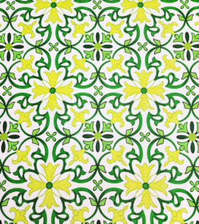 Printed Mini-Matt - Abstract - Emerald Green