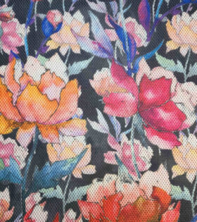 Printed Airtech Mesh - Floral