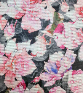 Printed Airtech Mesh - Floral
