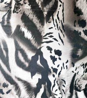 Printed Jacquard Satin