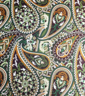 Printed Jacquard Satin