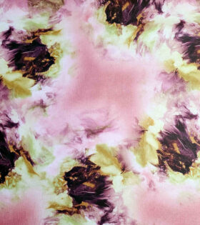 Printed Jacquard Satin