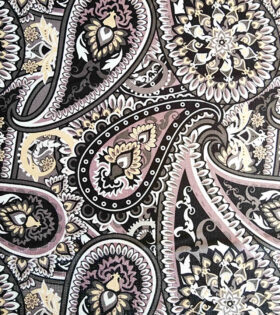 Printed Jacquard Satin