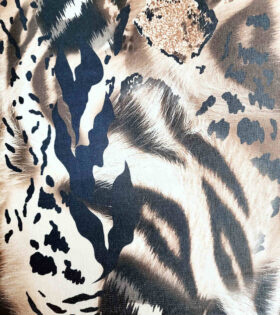Printed Jacquard Satin