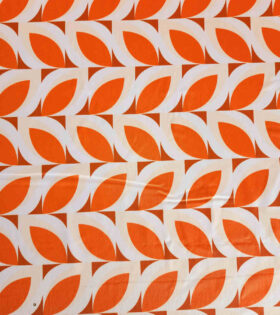 Lerato Silk Satin - Abstract - Orange