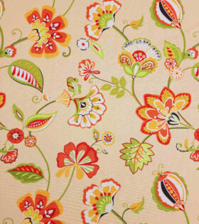 Printed Mini-Matt - Floral - Peach