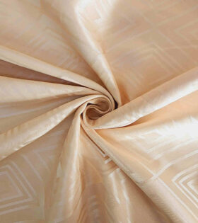 320cm Embossed Tabling  - Champagne