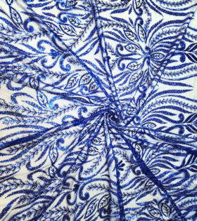 Imported Evening Tulle - Royal Blue