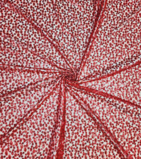 Imported Evening Tulle - Red (15570)