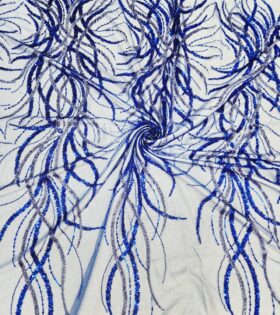 Imported Evening Tulle - Royal Blue (15572)