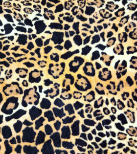 Mongolian Fleece - Leopard Print