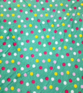 Mongolian Fleece - Dots