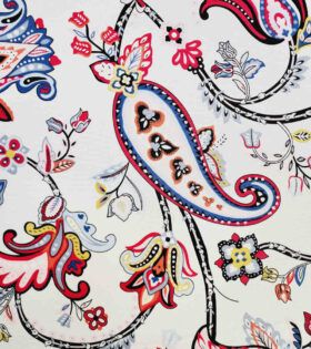Printed Mini-Matt - Floral - White