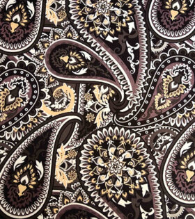 Printed Scuba - Abstract - Mauve