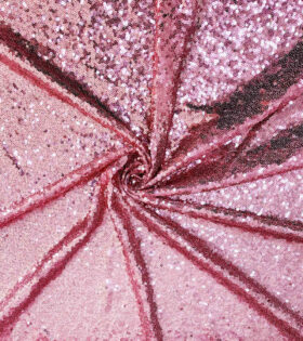 Sequins Spangle Mesh - Baby Pink
