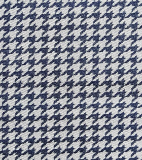 Printed Denim - Hounds-tooth