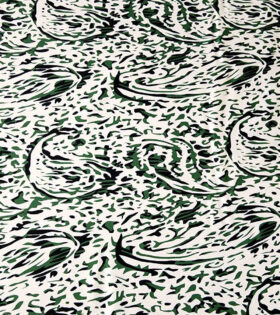 Lerato Silk Satin - Abstract - White