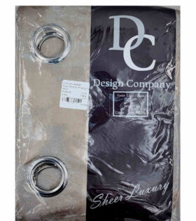 Ready to Hang Curtain - Mystic Eyelet  - Mocha