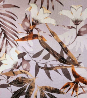 Printed DTY - Floral - Lilac